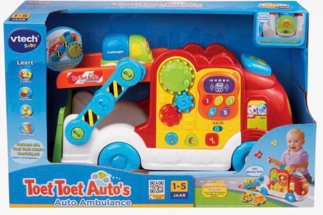 VTech Toet Toet Auto's Ambulance, Kinderen en Baby's, Speelgoed | Vtech, Gebruikt, 6 maanden tot 2 jaar, Ophalen