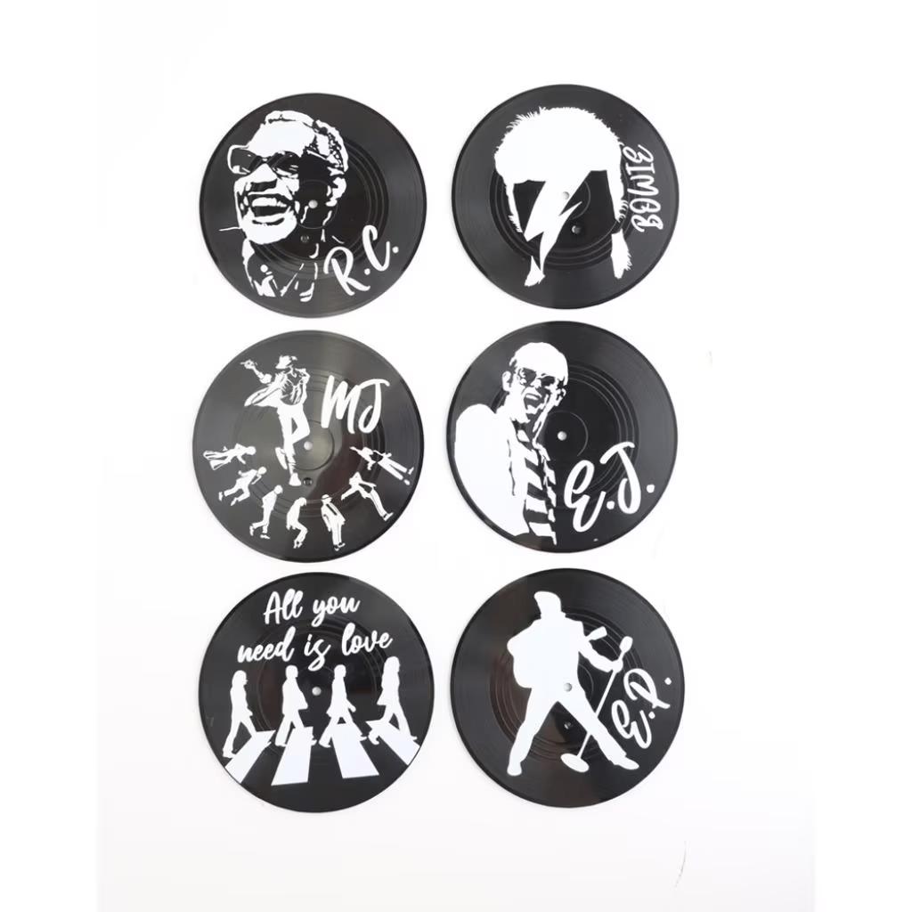 Onderzetters vinly - Glas onderzetter - Bar accessoires, Glas of Kopje, Cave & Garden, Verzenden, Nieuw