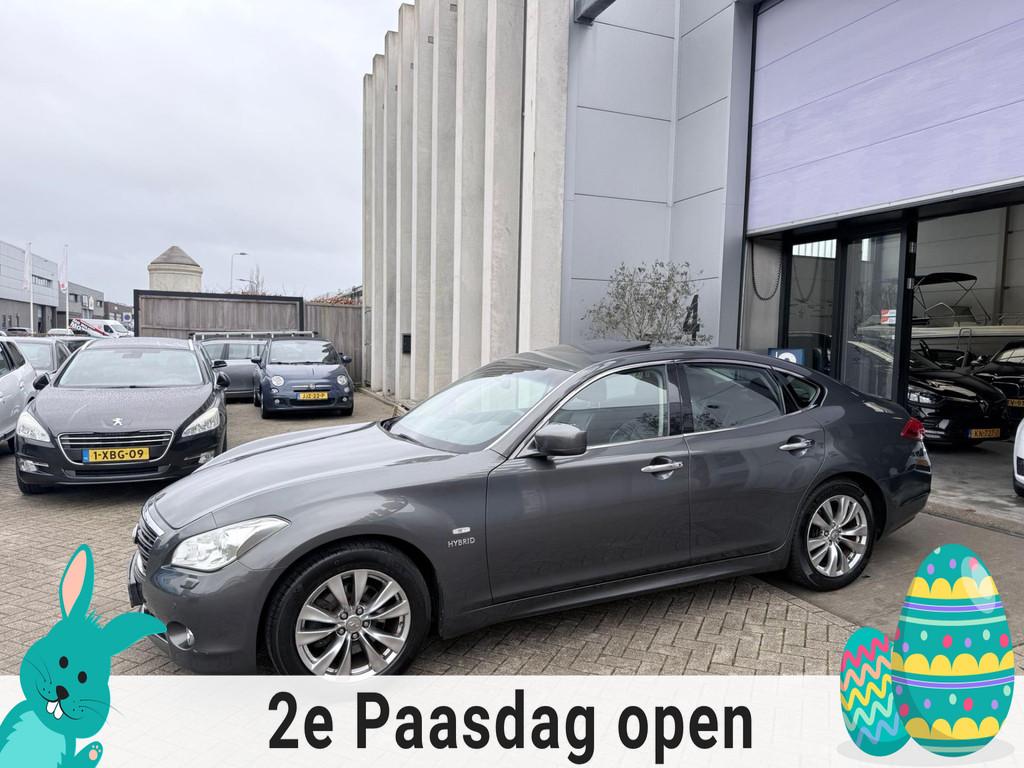 Infiniti M 35h GT Premium VOL OPTIES! INCL BTW! 1E EIG! INRU, Automaat, 1730 kg, Achterwielaandrijving, Gebruikt
