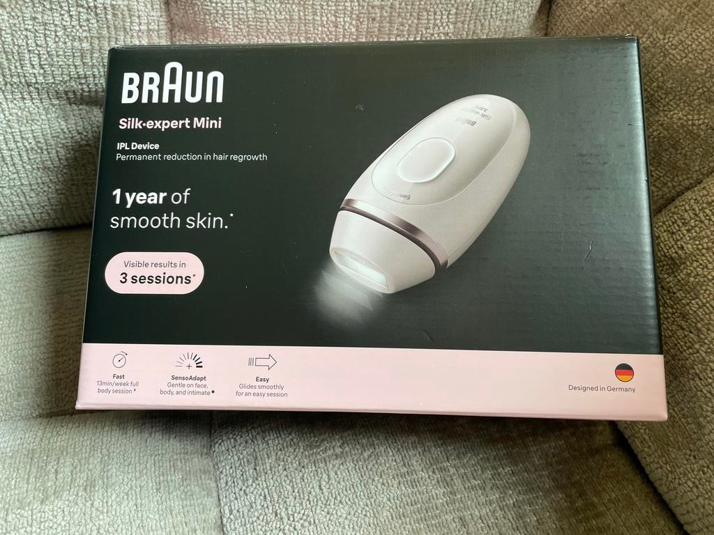 Braun Silk Expert Mini IPL PL1100, Ophalen of Verzenden, Nieuw, Scheren en Epileren