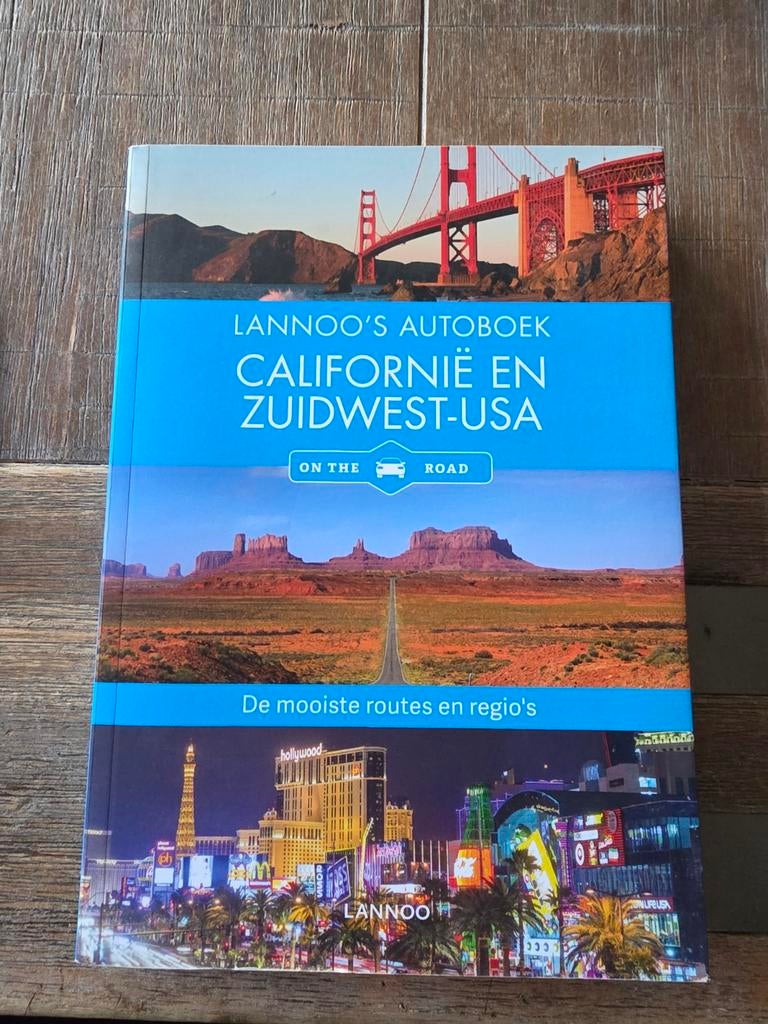 Lannoo's Autoboek Californië en Zuidwest USA - Nieuw, Overige merken, Nieuw, Ophalen of Verzenden, Reisgids of -boek
