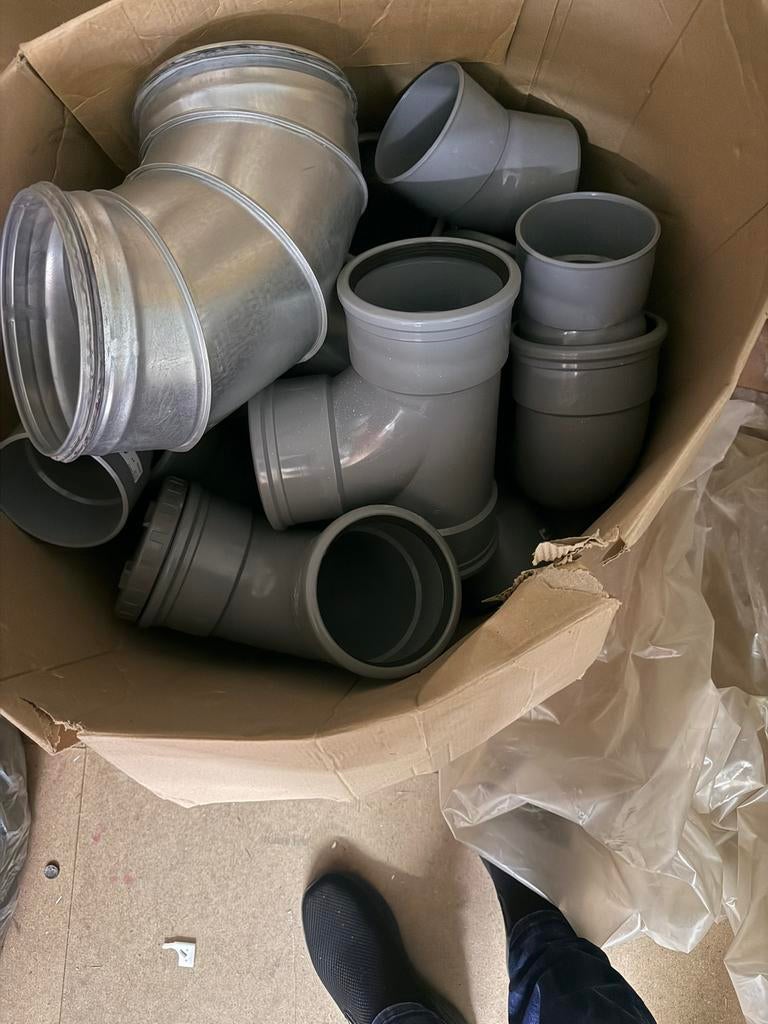 PVC Riolerings/afwatering hulpstukken, Pvc, Overige typen, Nieuw, Ophalen of Verzenden