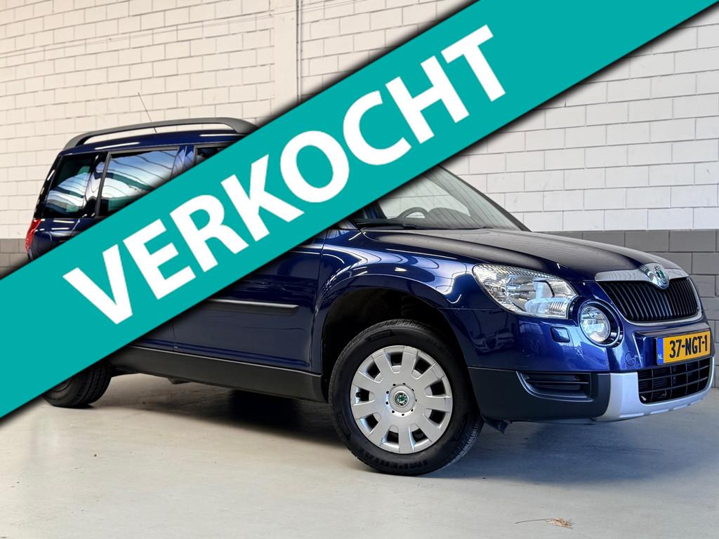 Skoda Yeti 1.2 TSI Active Plus, Euro 5, Stof, Gebruikt, Zwart