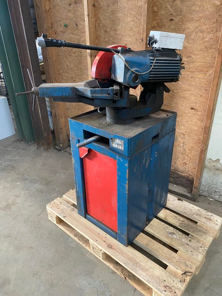 Cirkelzaagmachine afkortzaag, Ophalen, 70 mm of meer, Zo goed als nieuw, Afkortzaag