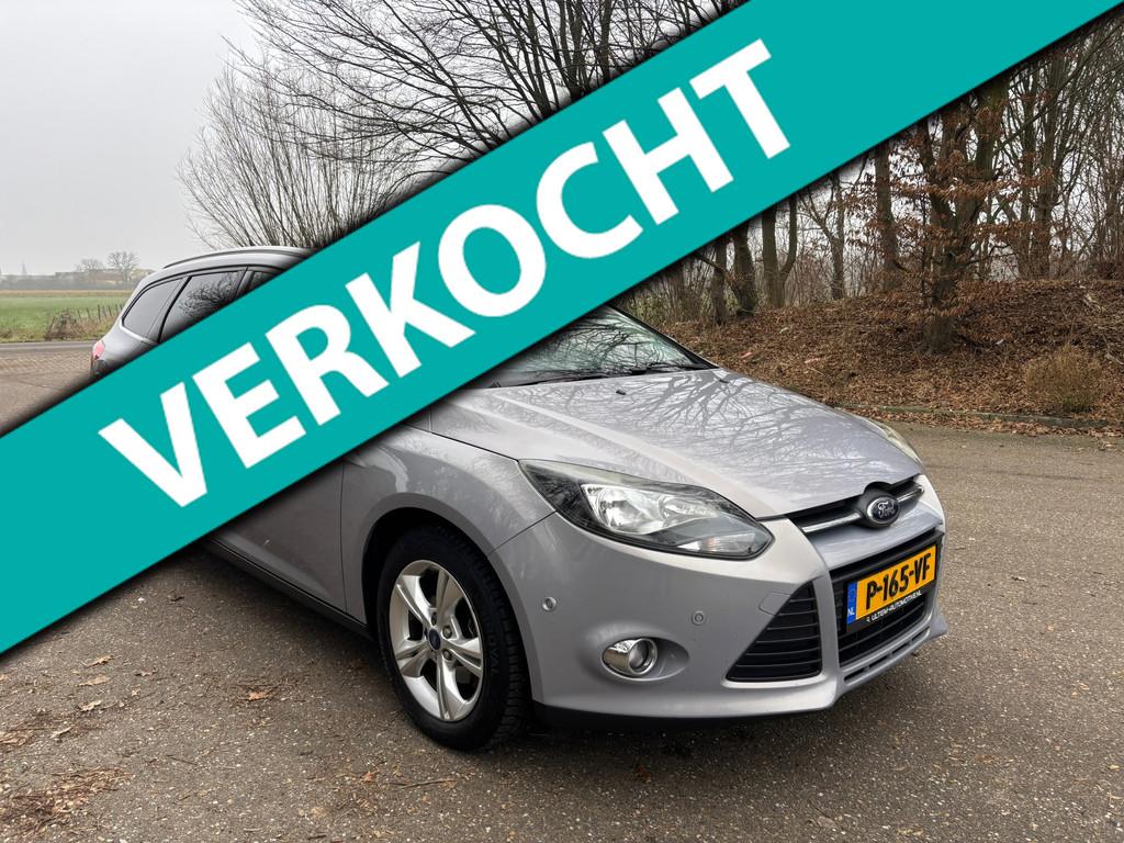 Ford Focus Wagon 1.6 EcoBoost Trend | APK 02-2027, Gebruikt, Zwart, 4 cilinders, 150 pk