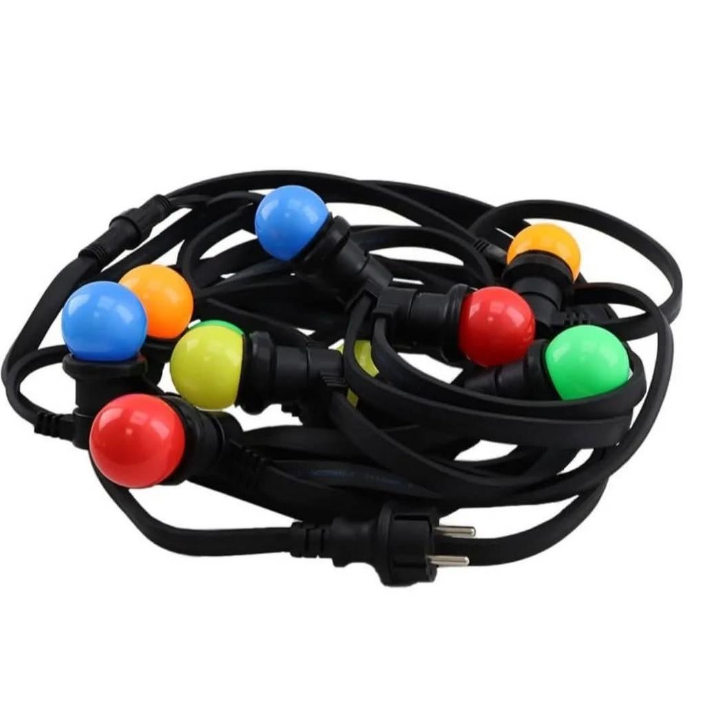 Prikkabel / feestverlichting te huur voor uw feestje!, Ophalen of Verzenden, Zo goed als nieuw, Overige