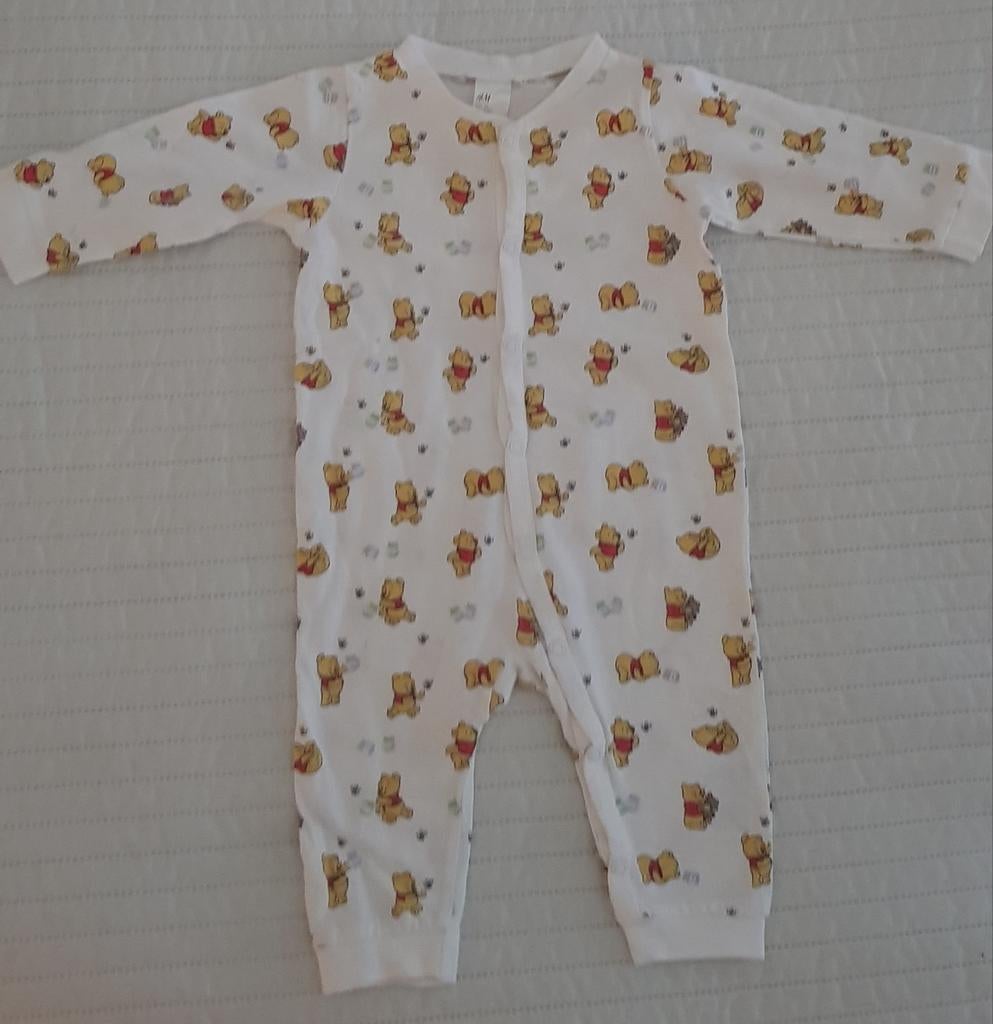 Winnie the pooh pakje maat 68 baby kleding jongetje meisje, Gebruikt, H&M, Pakje, Verzenden