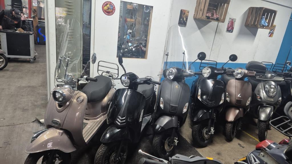 Partij lopende nette scooters, Ophalen of Verzenden, Gebruikt, Benzine, Overige merken