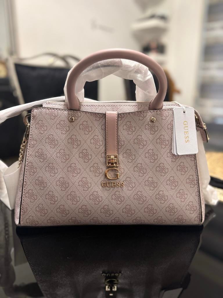 Guess Handtas - Roze met Monogram Patroon, Ophalen of Verzenden, Nieuw, Roze, Handtas