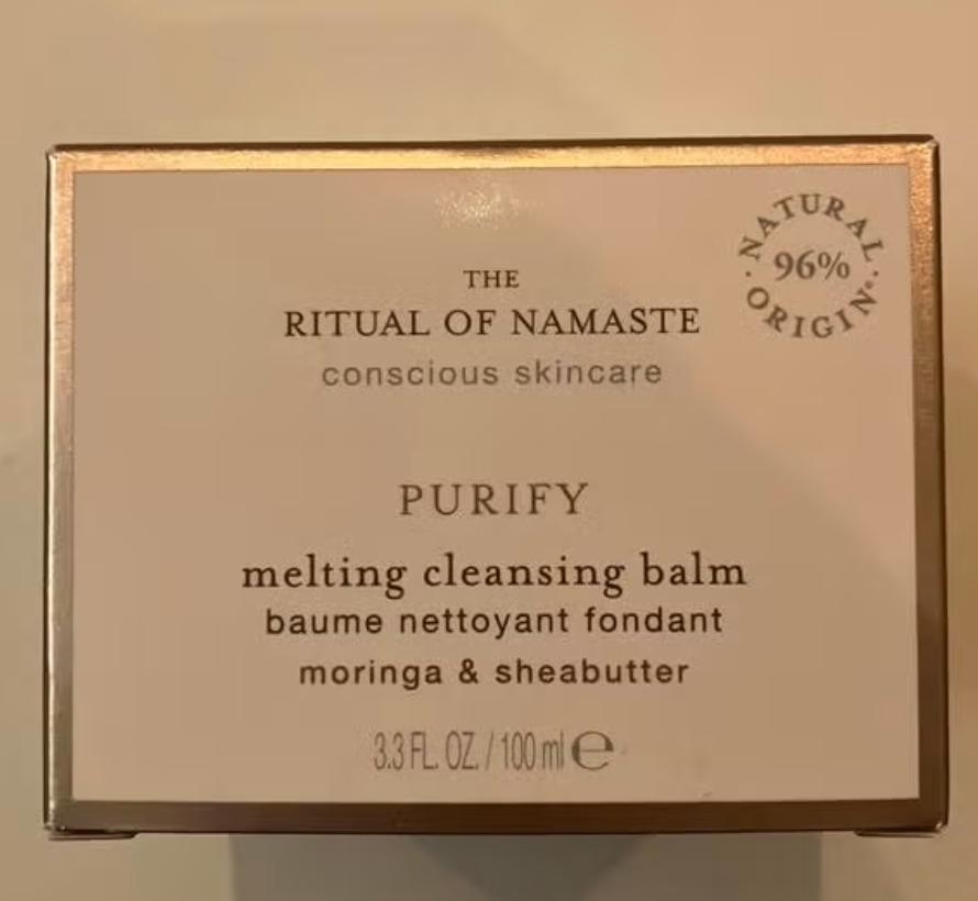 Rituals purify melting cleansing balm - 100ml, Ophalen of Verzenden, Nieuw, Gehele gezicht, Reiniging
