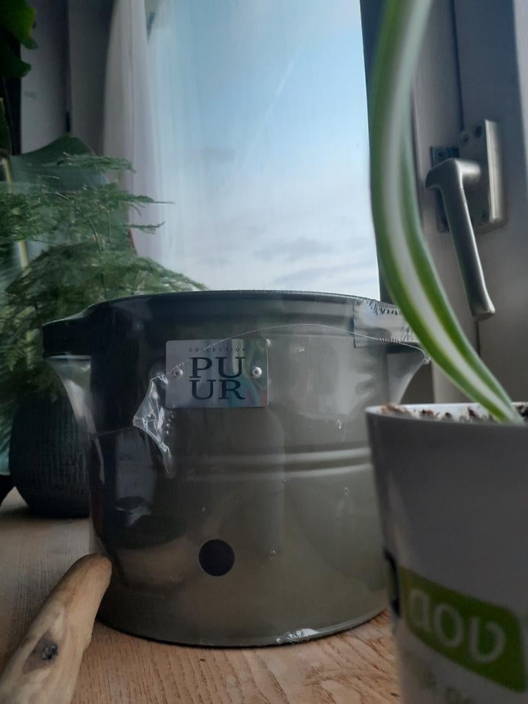 Puur Mini BBQ Barrel Barbecue Emmer 20x27x18cm, Ophalen of Verzenden, Nieuw, Puur