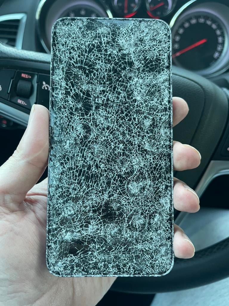 Samsung galaxy S25 met schade, Overige modellen, Zwart, Ophalen of Verzenden, Zo goed als nieuw