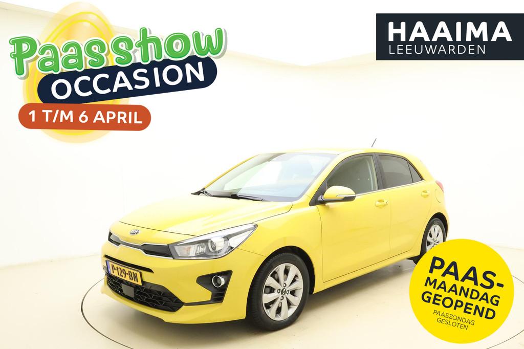 Kia Rio 1.0 T-GDi MHEV GT-Line 100 PK | Automaat | Trekhaak, Auto's, Kia, Gebruikt, Overige kleuren, 49 €/maand, 1100 kg
