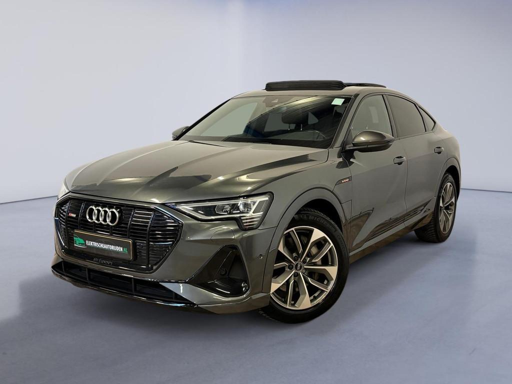 Audi E-tron Sportback 55 quattro S edition 95 kWh|PANO|NAP|I, Auto's, Automaat, 131 €/maand, 95 kWh, 1583 min