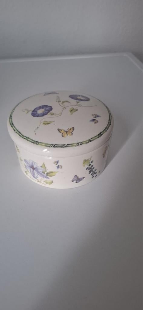 Janneke Brinkman Fruits & Flowers Snoep/Bonbons Doosje, Ophalen of Verzenden, Zo goed als nieuw, Rond, Porselein of Keramiek