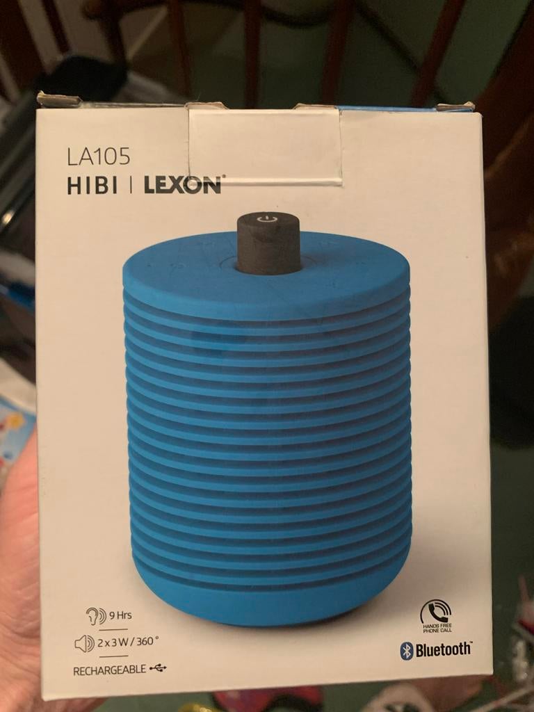 Lexon Hibi LA105 Bluetooth Speaker met FM Radio, Overige merken, Overige typen, Nieuw, Ophalen of Verzenden