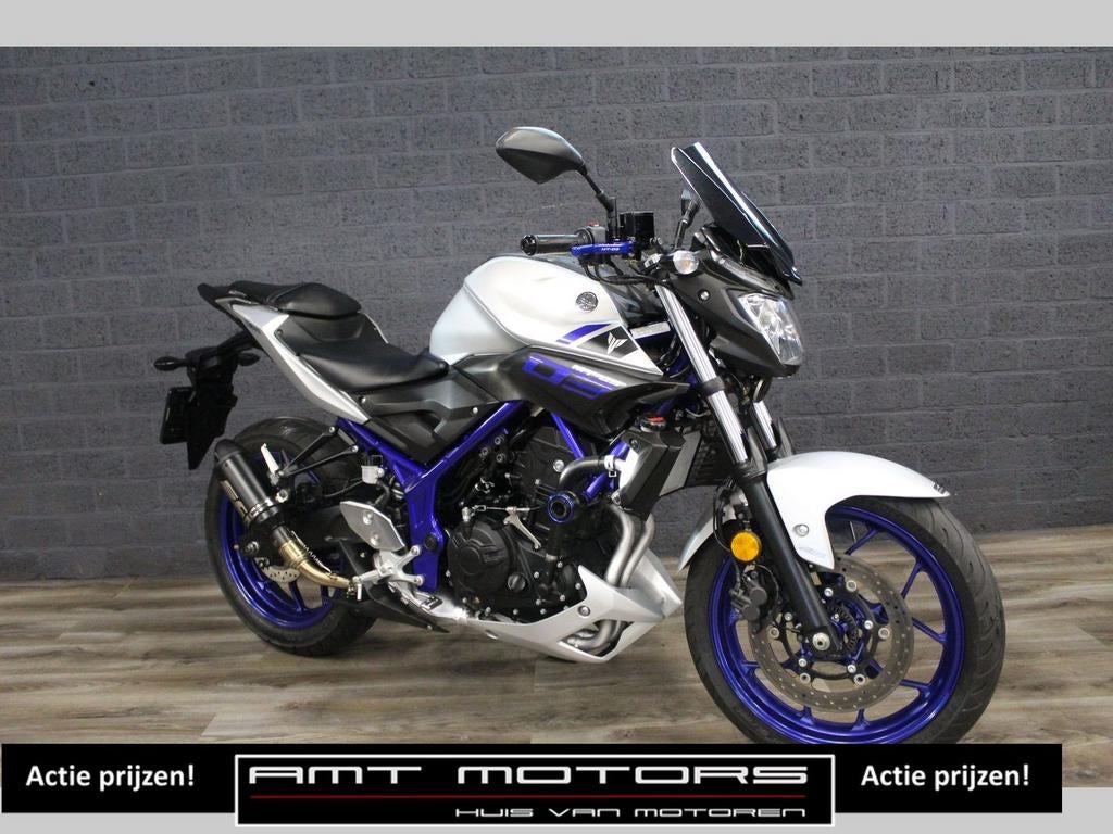 YAMAHA MT 03 ABS (bj 2016) 12,195 km A2 geschikt SC-Project - foto 3