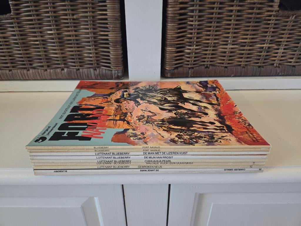 Luitenant Blueberry (dubbele), Meerdere stripboeken, Ophalen of Verzenden, Gelezen