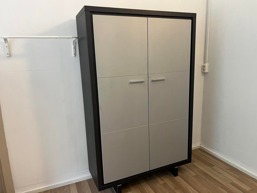 Kledingkast met planken, Ophalen, Overige materialen, Gebruikt, 100 tot 150 cm