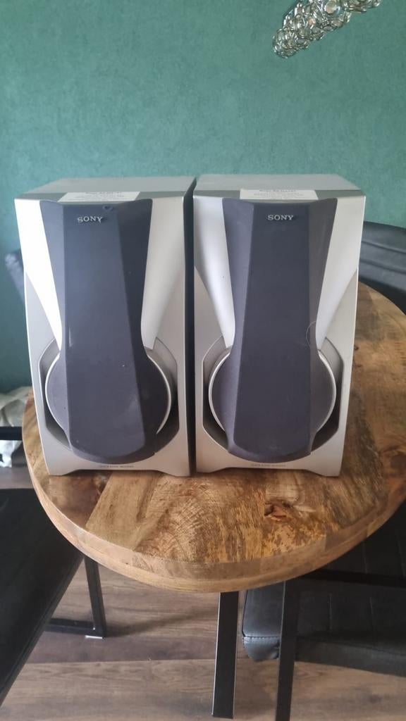 Sony SS-RX707 60W Boekenplank Speakers (2 stuks), Audio, Tv en Foto, Luidsprekers, Ophalen, Gebruikt, 60 tot 120 watt, Sony