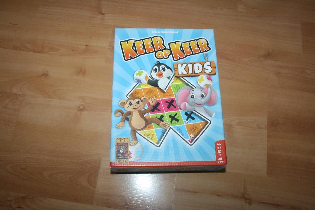 Keer op keer kids - 999 games - dobbelspel, Hobby en Vrije tijd, Gezelschapsspellen | Overige, Ophalen of Verzenden, 999 Games