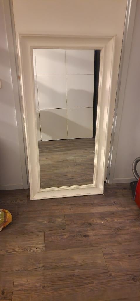 Spiegel, Huis en Inrichting, Woonaccessoires | Spiegels, Ophalen of Verzenden, Gebruikt, Rechthoekig, Minder dan 100 cm