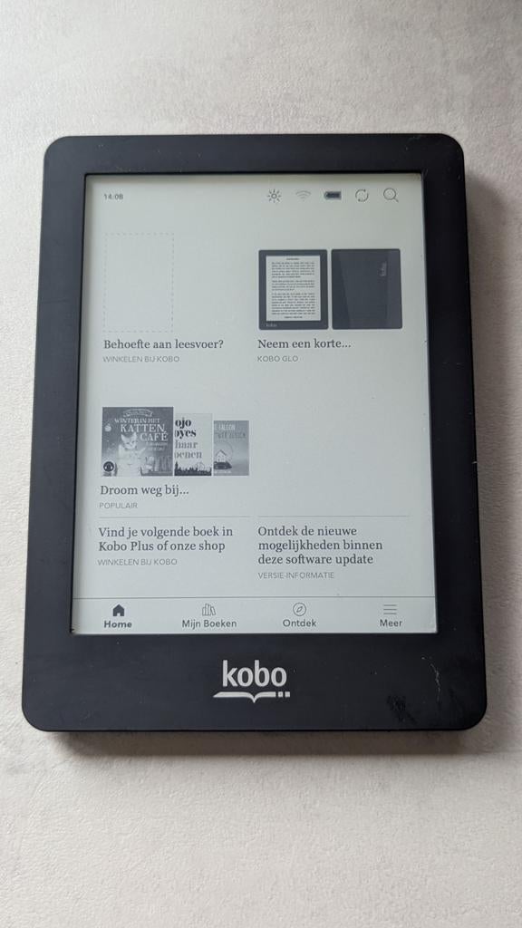 Kobo glo zwart in goede staat, Ophalen of Verzenden