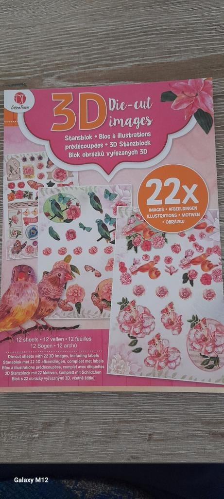 Uitdruk vellen  3D, Ophalen of Verzenden, Nieuw, Overige thema's, Knipvel