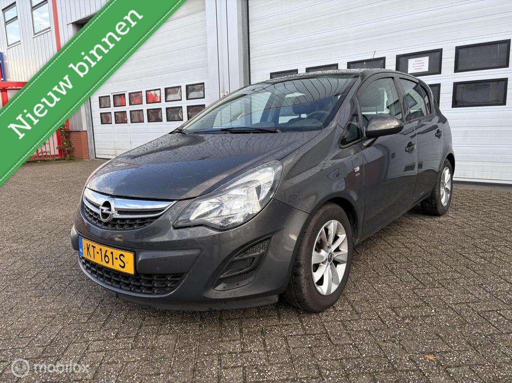 Opel Corsa 1.4-16V ECC/PDC/CRUISE/LMV/ELEK PAKKET/APK, Voorwielaandrijving, Euro 5, Gebruikt, 4 cilinders