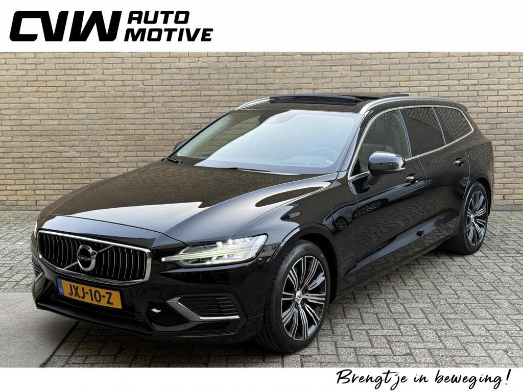 Volvo V60 2.0 T6 Recharge 340pk AWD Inscription | Panorama |, Auto's, Volvo, Gebruikt, 4 cilinders, Hybride Elektrisch/Benzine