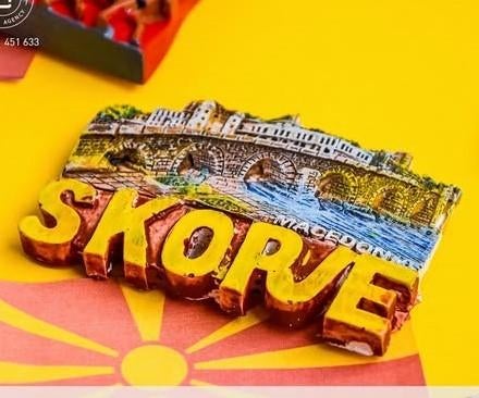GEZOCHT: magneet Skopje Macedonie, Ophalen of Verzenden