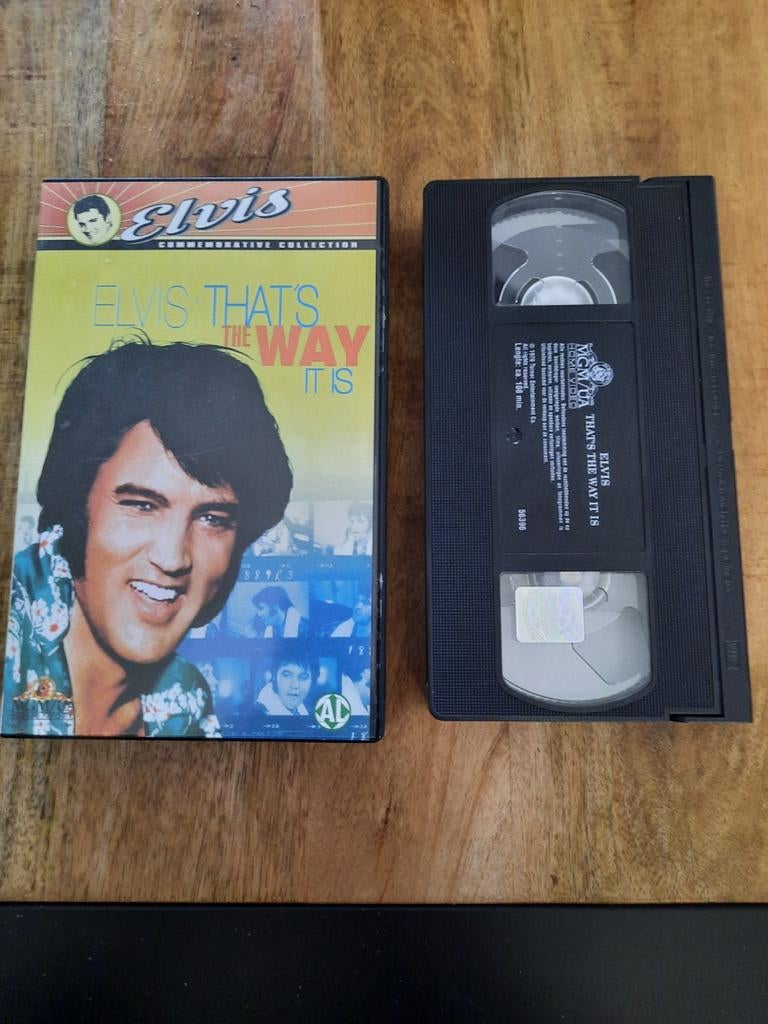 Elvis Presley - That's The Way It Is VHS - Origineel, Alle leeftijden, Ophalen of Verzenden, Gebruikt, Overige genres