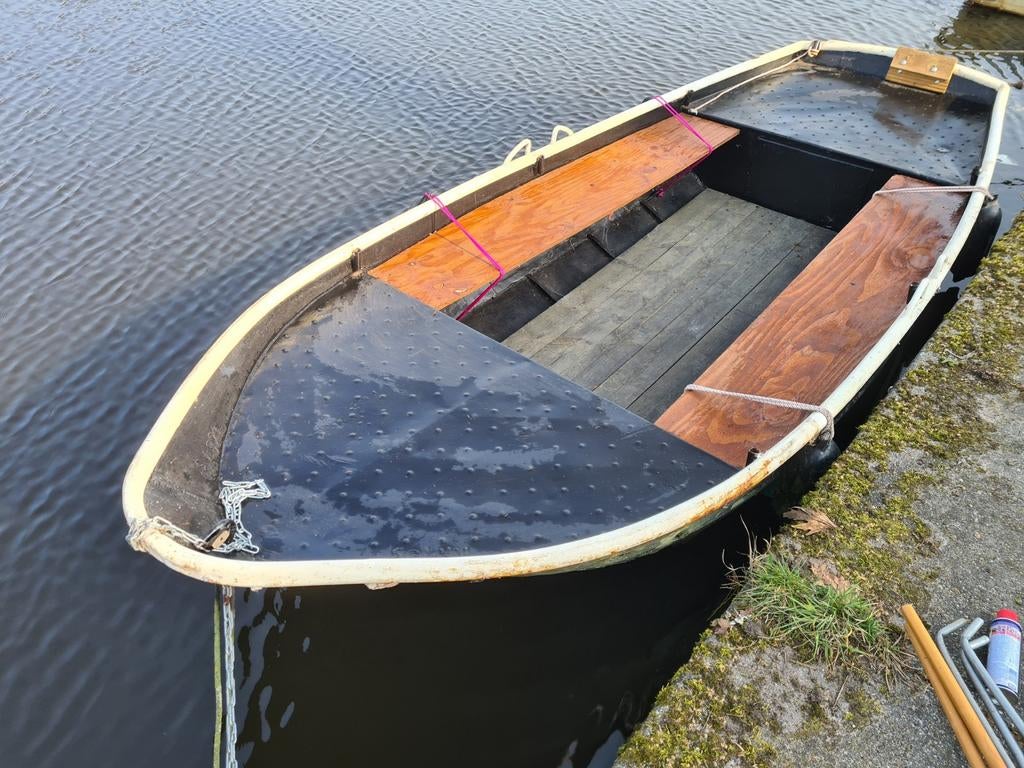 Stalen sloep vlet, Watersport en Boten, Bootonderdelen, Ophalen, Gebruikt
