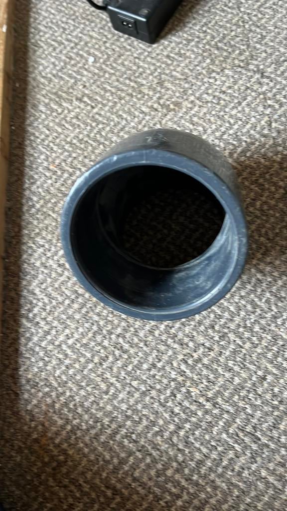 pvc hogedruk bocht, Ophalen of Verzenden, Nieuw, Minder dan 80 mm, Onderdelen of Toebehoren