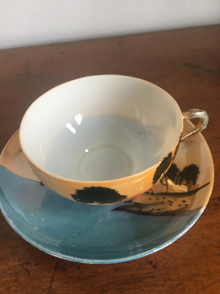 Flinterdun Chinees porseleinen kopje, Antiek en Kunst, Ophalen of Verzenden