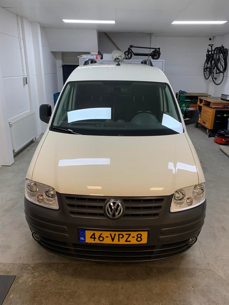 Volkswagen Caddy 1.9 TDI 77KW Bestel AUT 2008, Auto's, 4 cilinders, Volkswagen, Wit, Origineel Nederlands