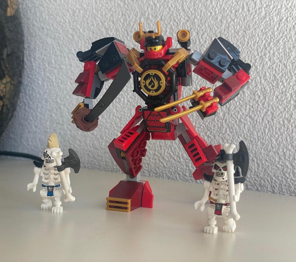 LEGO Ninjago Legacy Vuursteenmecha 71720, Ophalen of Verzenden, Zo goed als nieuw