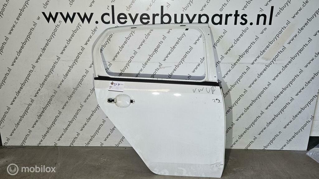 Achterdeurruit rechts origineel Volkswagen Up! ('11-'24), Gebruikt, Volkswagen, Ophalen of Verzenden, Volkswagen