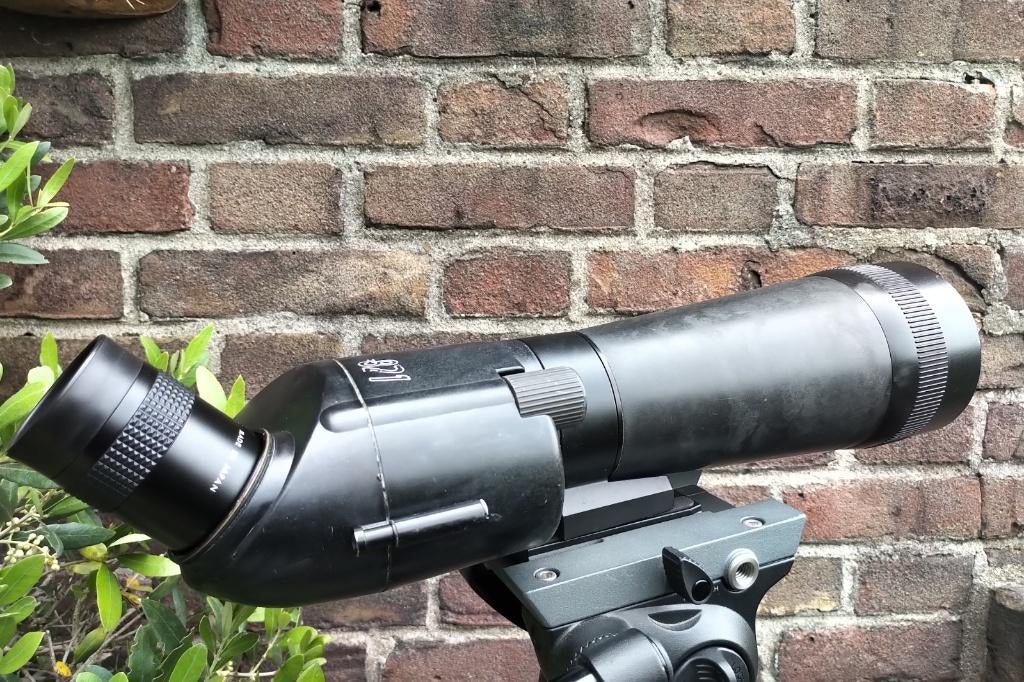 Kowa TSN-821 telescoop (spotting scope, verrekijker), Gebruikt, Lenzentelescoop (refractor), 80 tot 200 mm, Met statief