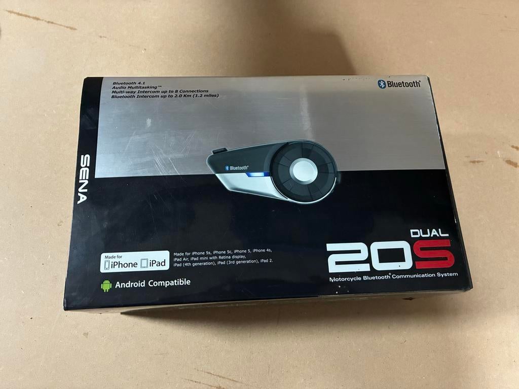 Sena 20S Dual Bluetooth Communicatiesysteem voor Motor, Ophalen of Verzenden, Gebruikt