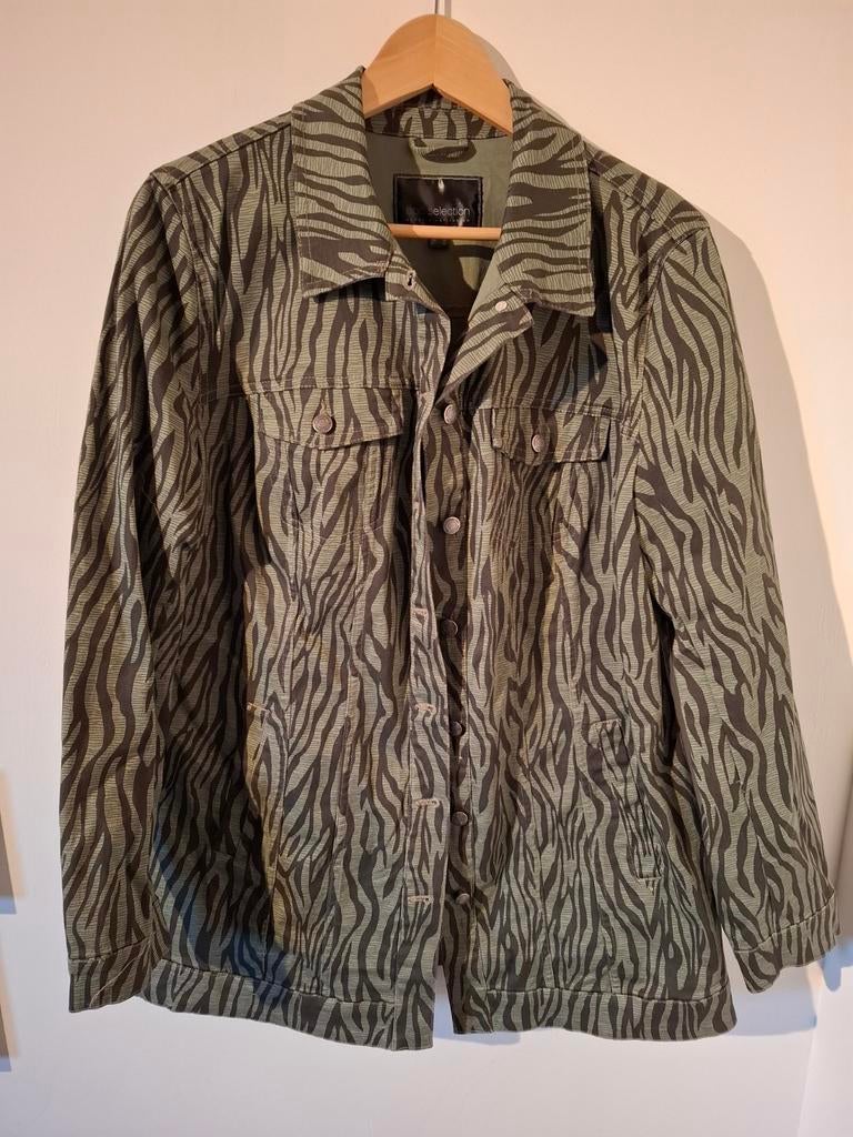 Nieuwe lange spijkerjas. Bonprix. Maat 44. Olijfgroen., Bonprix, Ophalen of Verzenden, Nieuw, Groen