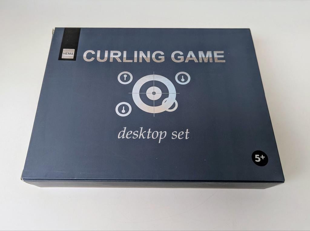 Mini curlingspel, Ophalen of Verzenden, Zo goed als nieuw