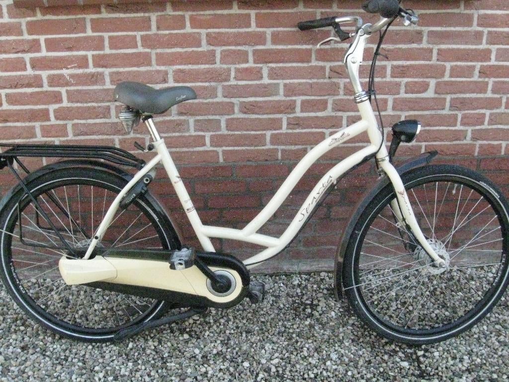 2x Sparta/Aldo  meisjsfiets 3v Wielen 26/24" Frame 50/37cm, Ophalen, Gebruikt, Versnellingen, Alphina