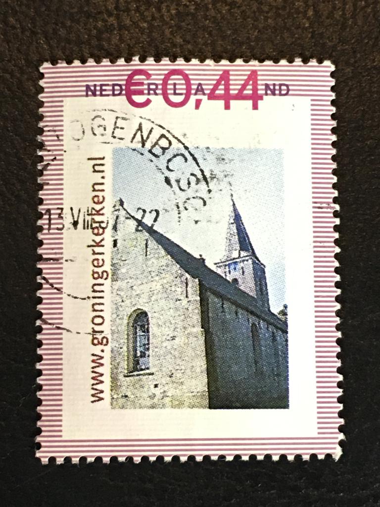 2670 Persoonlijke - Groninger kerken - gestempeld, Ophalen of Verzenden, Na 1940, Gestempeld