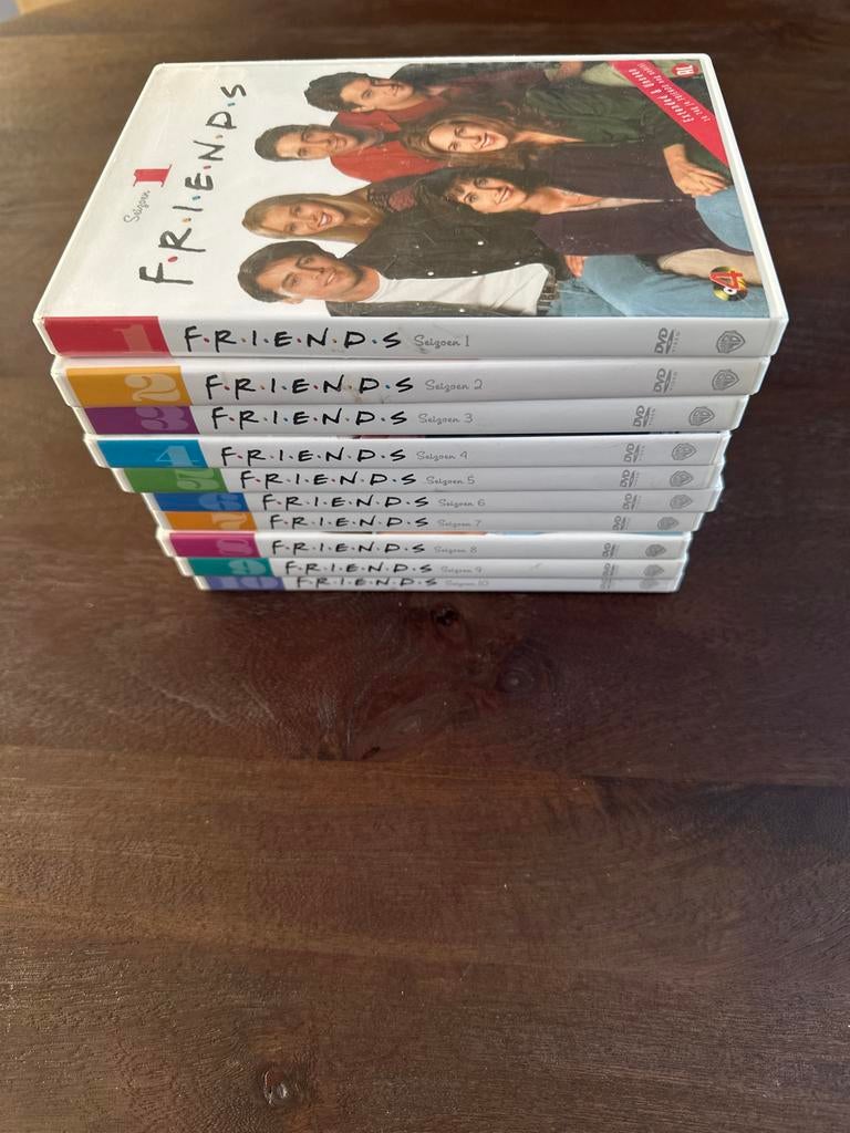 Friends seizoen 1 t/m 10, Gebruikt, Alle leeftijden, Boxset, Ophalen of Verzenden
