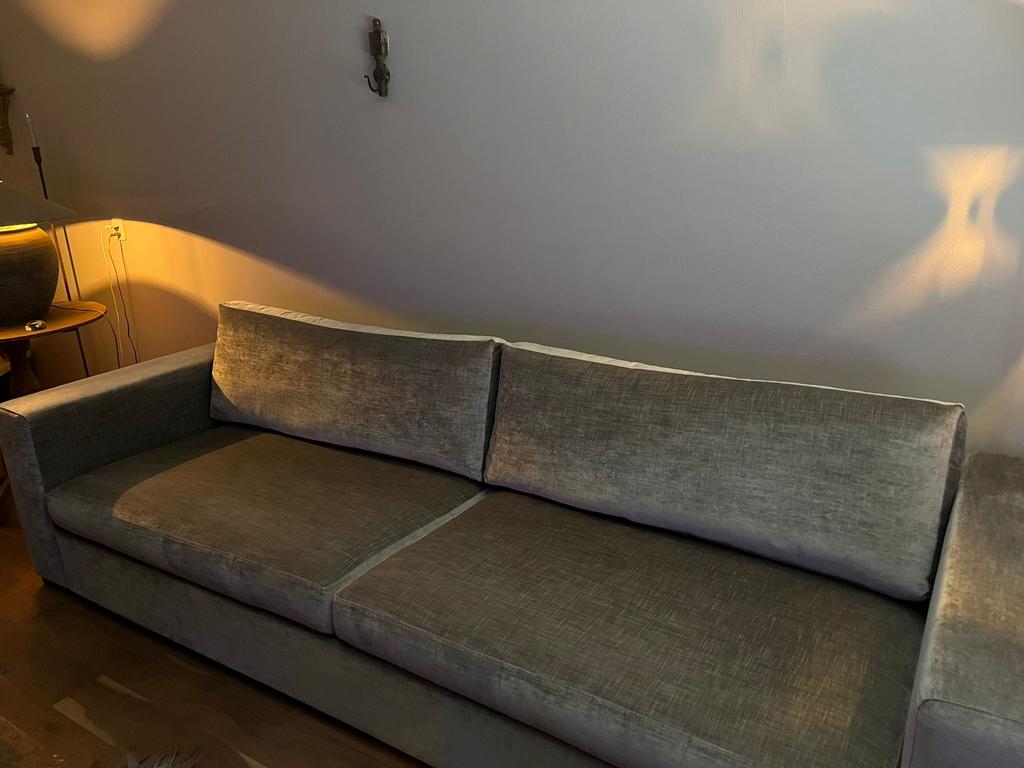 Luxe Keijser & Co bank 280 cm ., Ophalen, Zo goed als nieuw