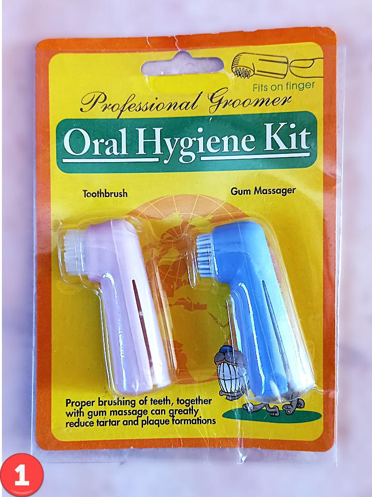 Diverse gebitsverzorgingsproducten voor honden, Ophalen