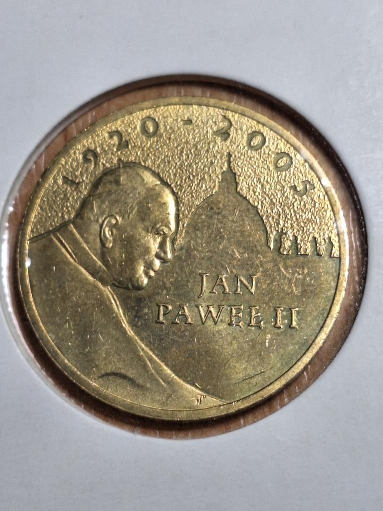 JOHANNES PAULUS II munt, POLEN, 2 zloty 2005 (#232), Postzegels en Munten, Munten | Europa | Niet-Euromunten, Ophalen of Verzenden