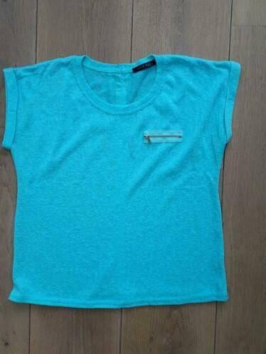 Shirt van Miss Sara. Maat M, Maat 38/40 (M), Ophalen of Verzenden, Zo goed als nieuw, Korte mouw