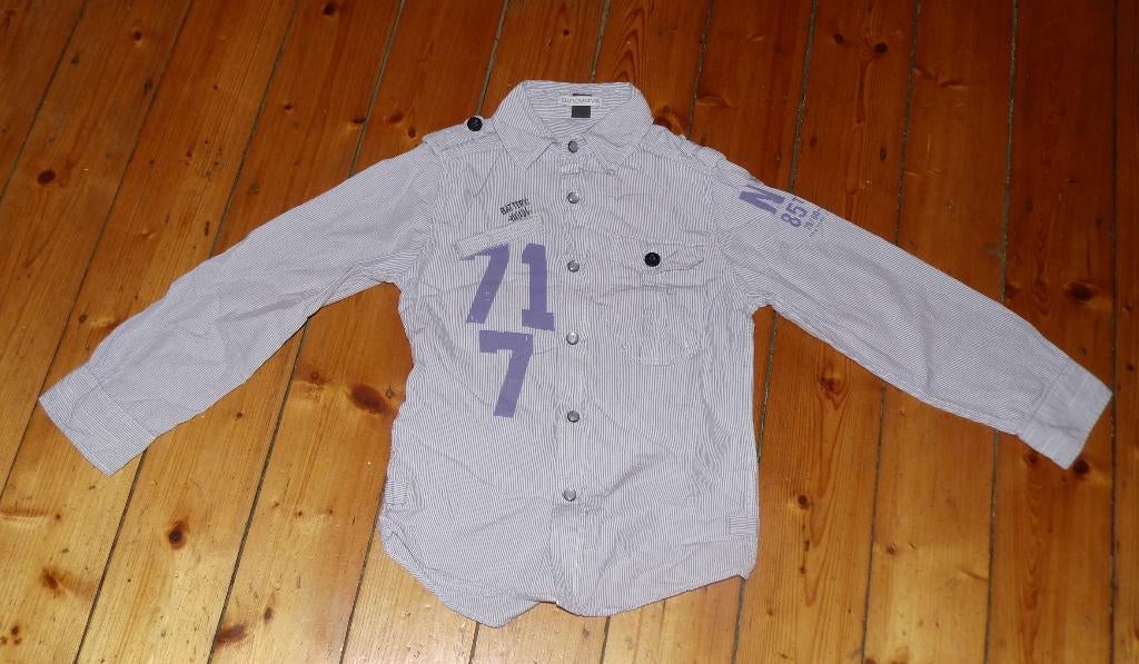 mooi SevenOneSeven 717 overhemd maat 110 -116, Overhemd of Blouse, Sevenoneseven, Ophalen of Verzenden, Zo goed als nieuw